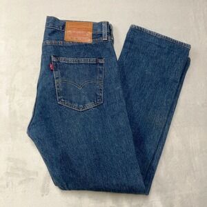 Levi's 501 93 Premium Jeans Men 30x32 (Fit 30x28) Blue Straight Vtg Big E